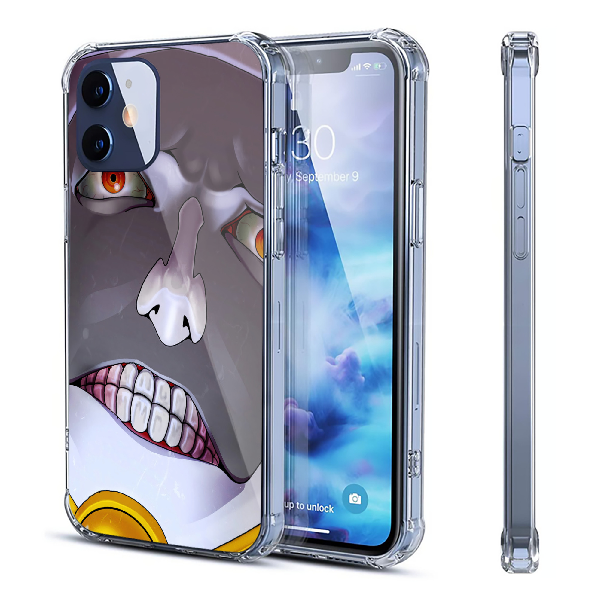 （画像用） ブリーチ BLEACH 【iPhone 12シリーズ対応】透明スマホケース（クリアソフトケース）